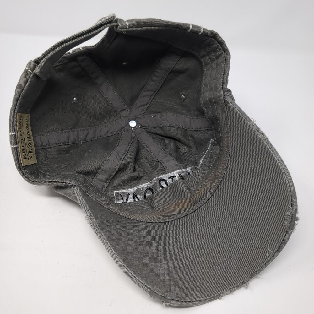 Bad Hair Day Baseball Cap Gray One Size Adjustable Distressed Kb Ethos Vintage View 6